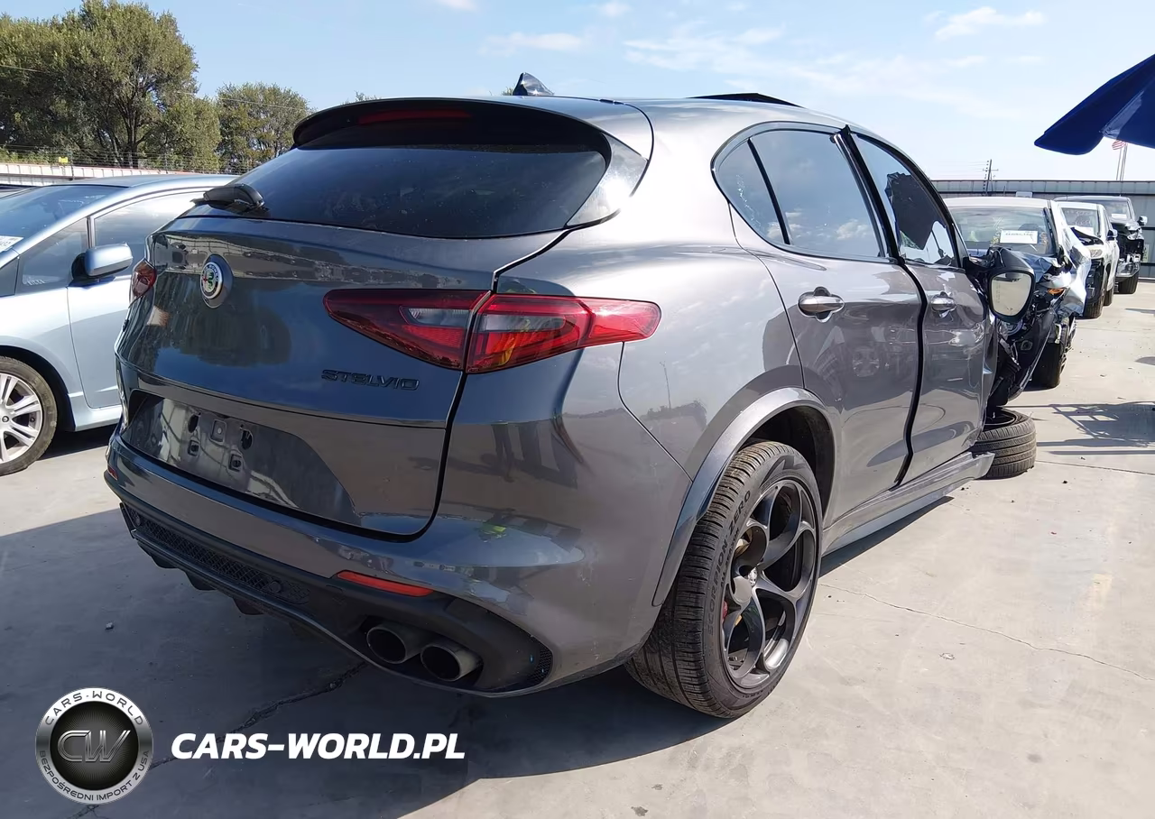 2021 Alfa Romeo Stelvio Quadrifoglio Awd VIN:ZASPAKEV1M7D14093 - 4