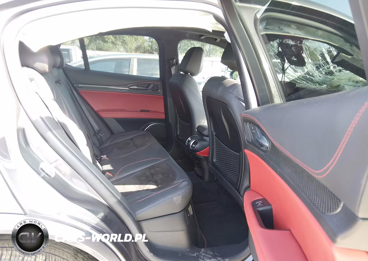 2021 Alfa Romeo Stelvio Quadrifoglio Awd VIN:ZASPAKEV1M7D14093 - 8