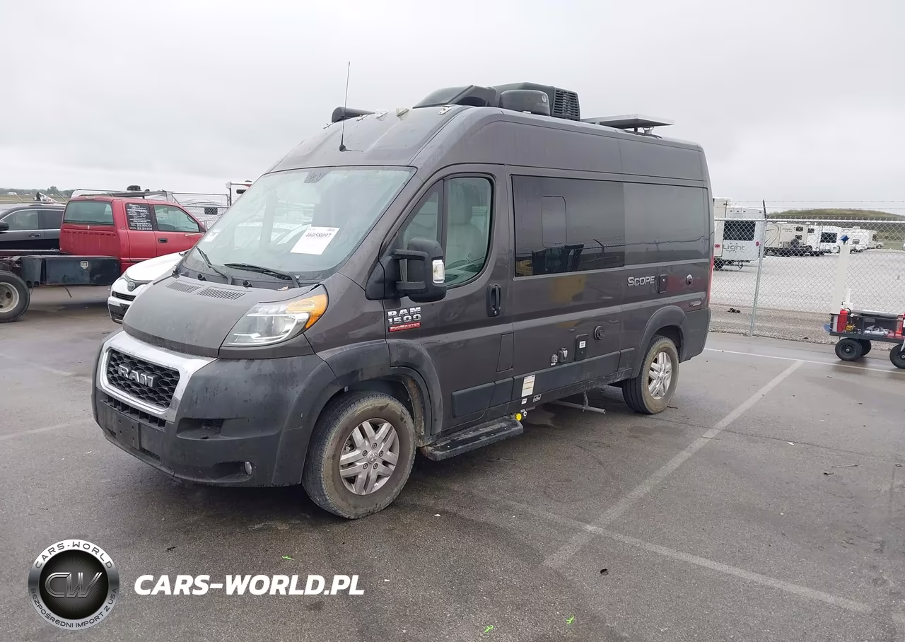 2021 Ram Promaster 1500 High Roof 136 Wb VIN:3C6LRVBG8ME568981 - 2