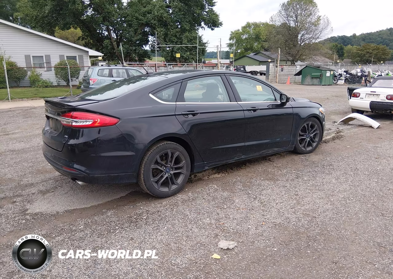 2018 Ford Fusion Se VIN:3FA6P0H72JR184842 - 4