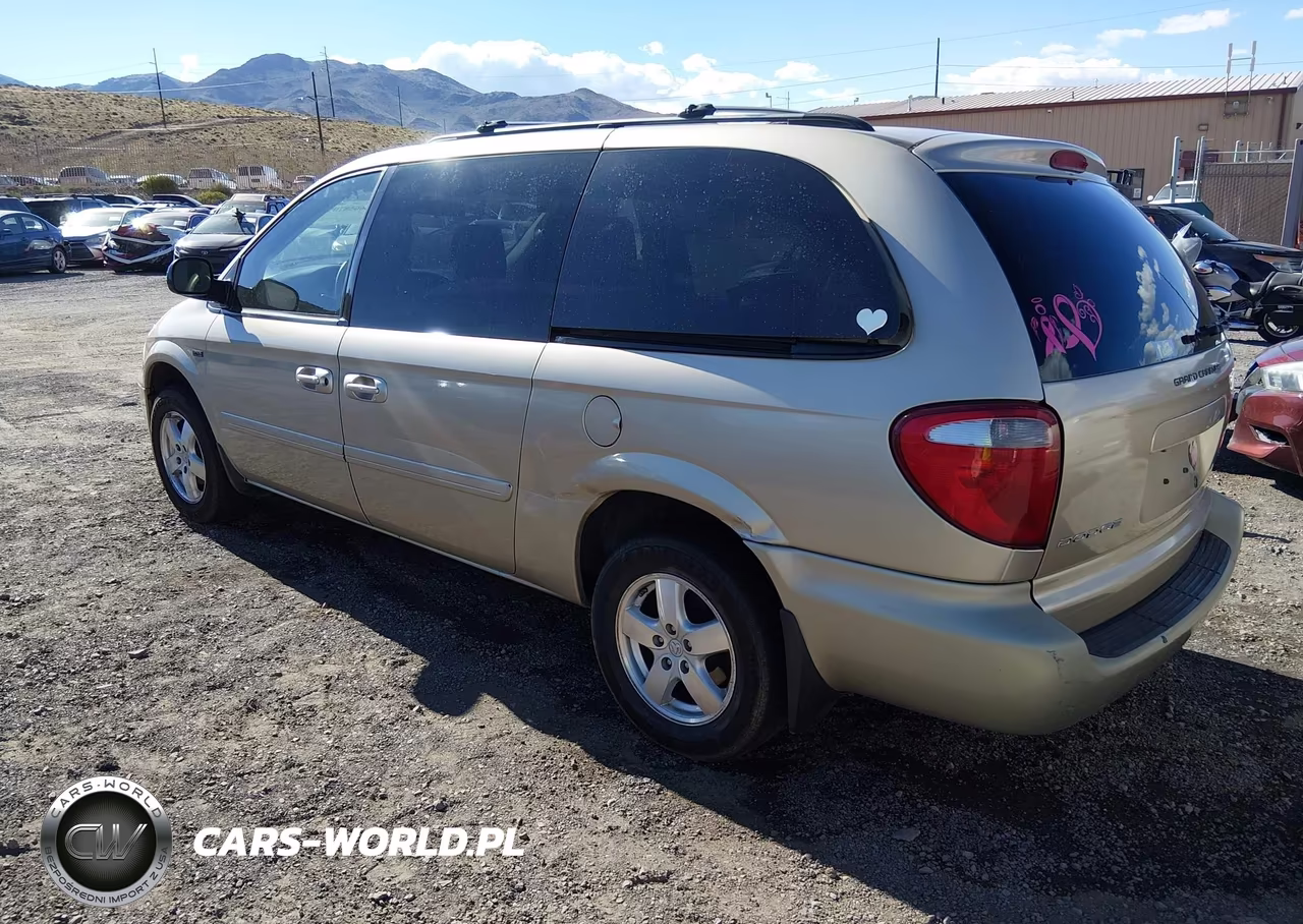 2007 Dodge Grand Caravan Sxt VIN:2D4GP44L77R357684 - 3