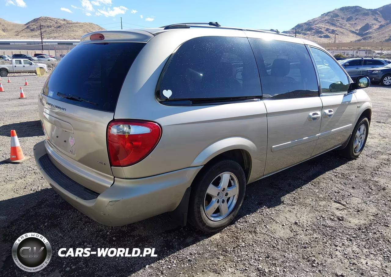 2007 Dodge Grand Caravan Sxt VIN:2D4GP44L77R357684 - 4