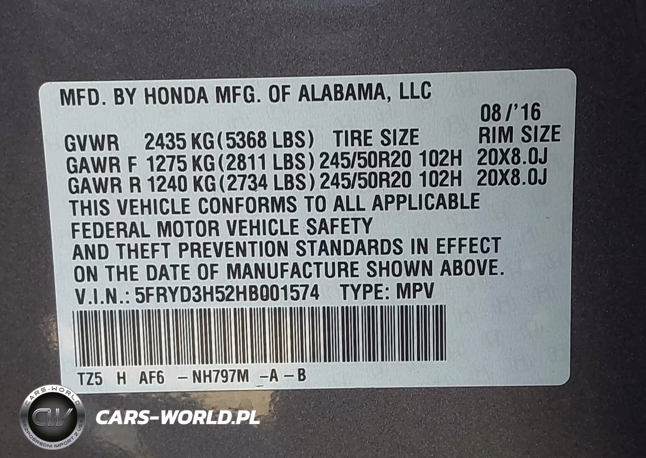 2017 Acura Mdx Technology Package VIN:5FRYD3H52HB001574 - 9