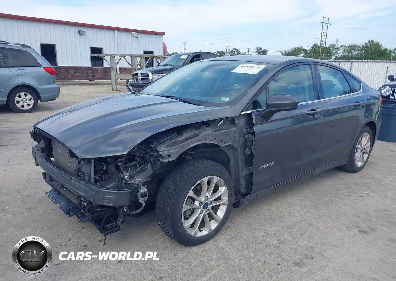 2019 Ford Fusion Hybrid Se VIN:3FA6P0LUXKR207248 - 1