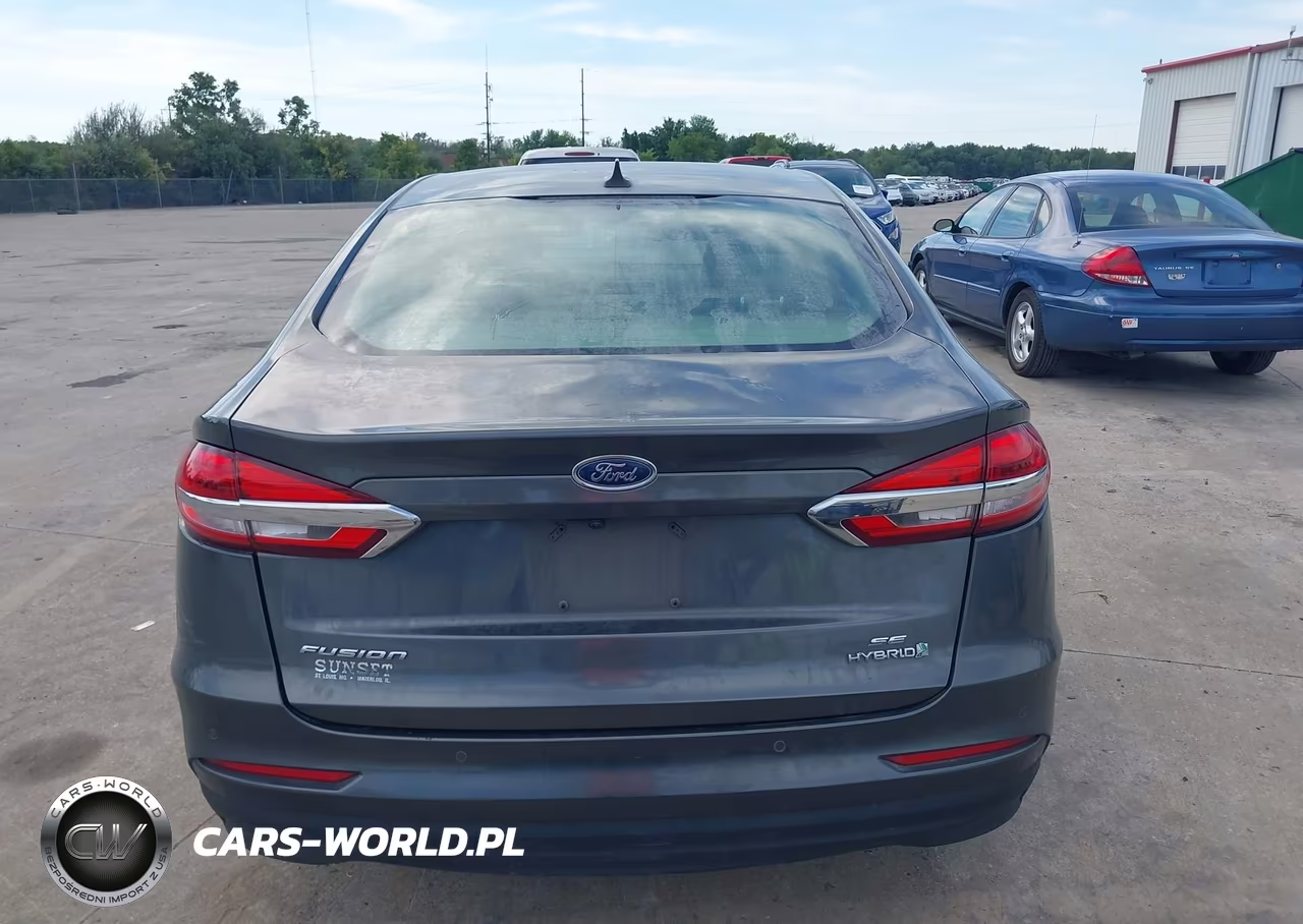 2019 Ford Fusion Hybrid Se VIN:3FA6P0LUXKR207248 - 15