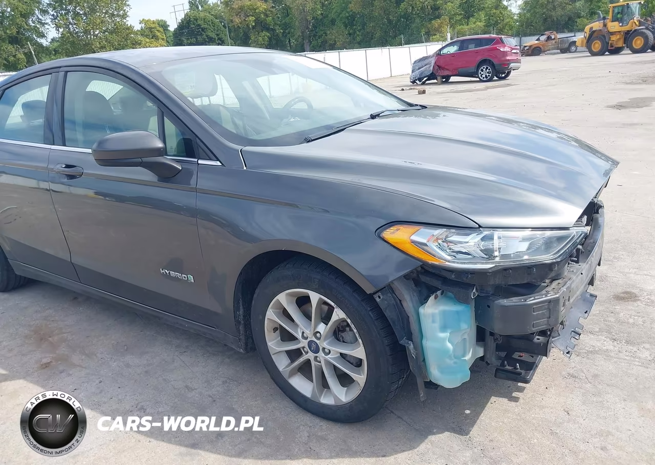2019 Ford Fusion Hybrid Se VIN:3FA6P0LUXKR207248 - 17
