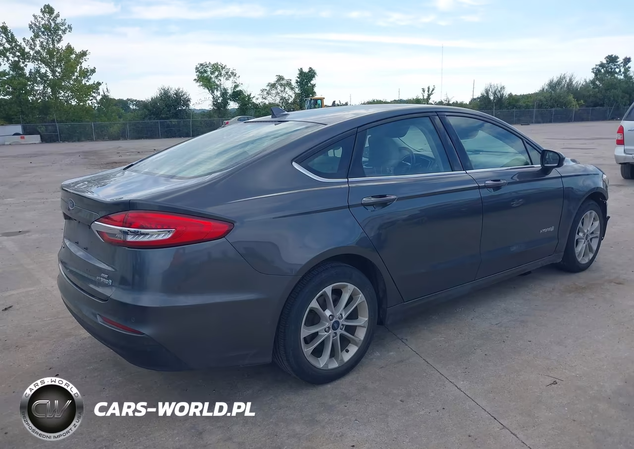 2019 Ford Fusion Hybrid Se VIN:3FA6P0LUXKR207248 - 3