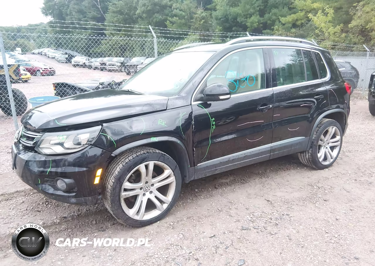 2012 Volkswagen Tiguan Sel VIN:WVGAV7AX9CW001834 - 2