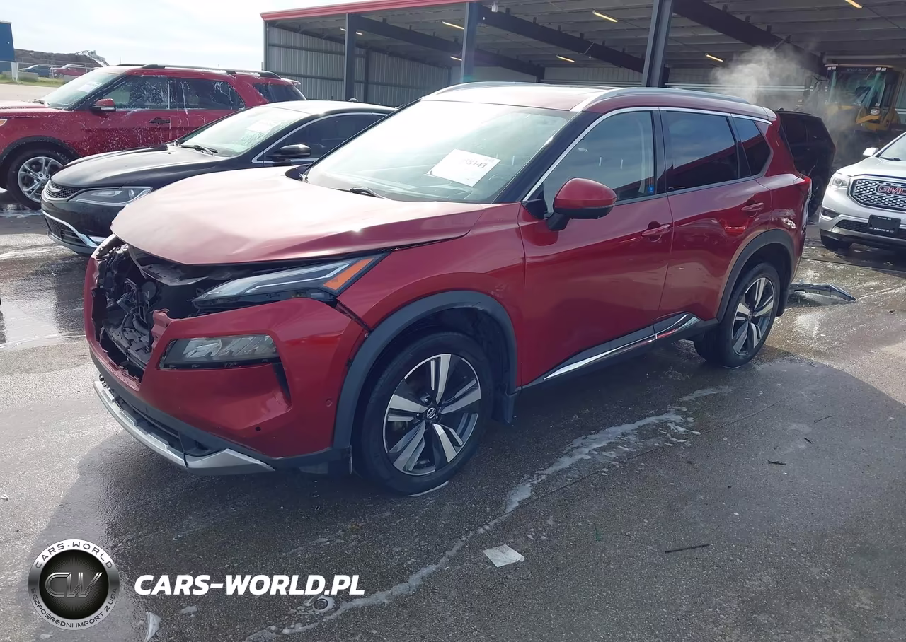 2021 Nissan Rogue Platinum Intelligent Awd VIN:JN8AT3DD4MW302344 - 2