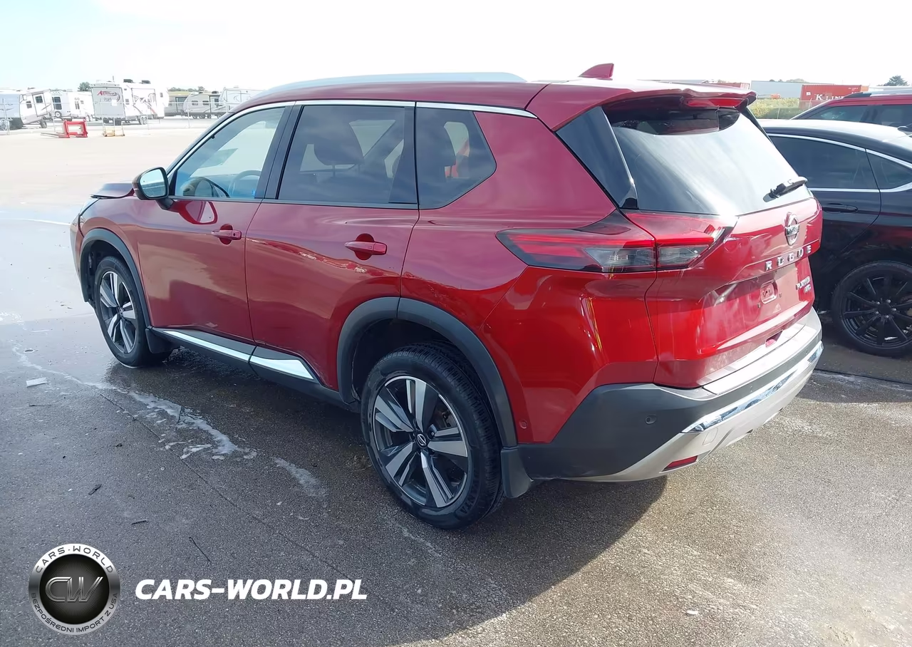2021 Nissan Rogue Platinum Intelligent Awd VIN:JN8AT3DD4MW302344 - 3