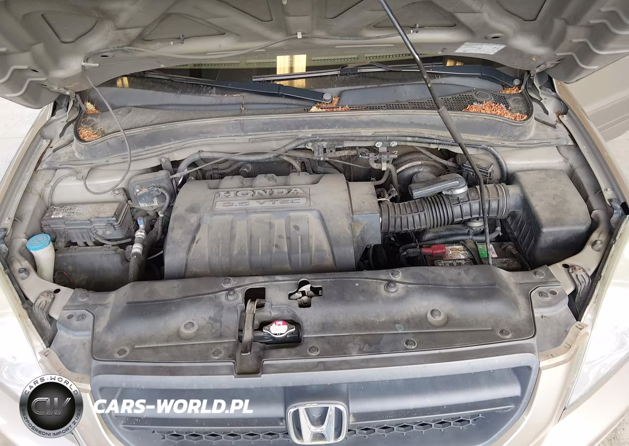 2005 Honda Pilot Ex-L VIN:2HKYF18735H504836 - 10
