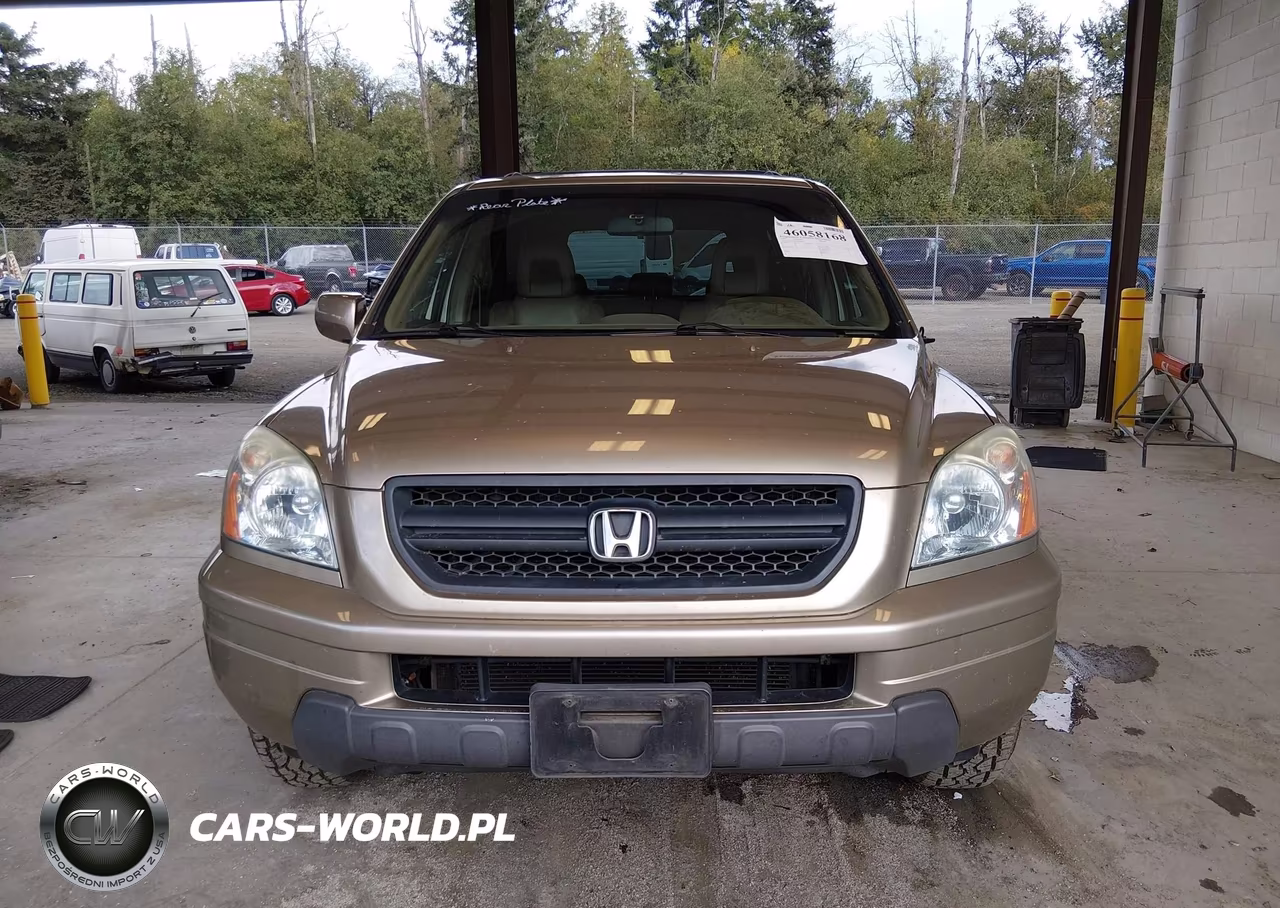 2005 Honda Pilot Ex-L VIN:2HKYF18735H504836 - 12