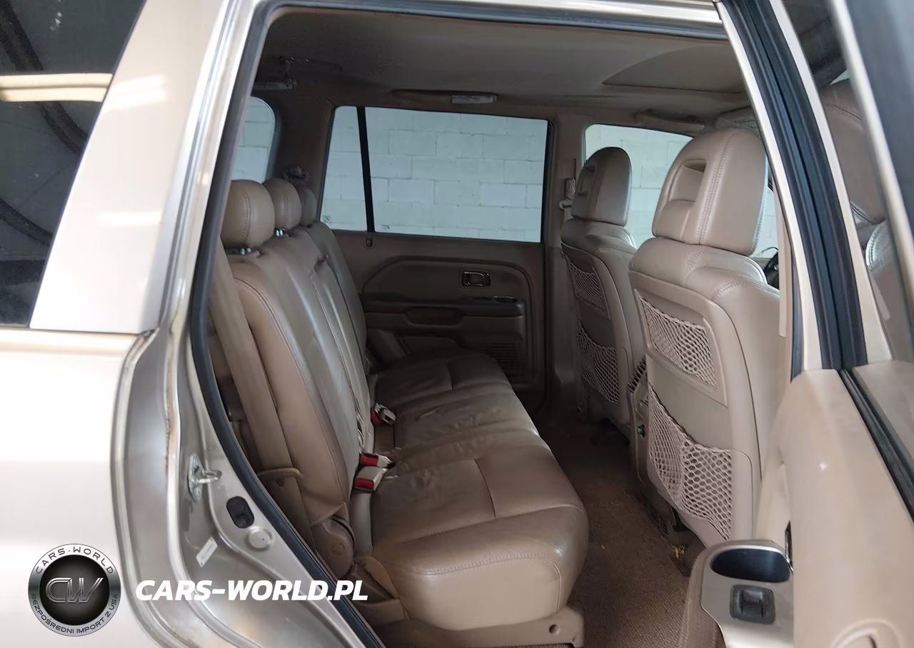 2005 Honda Pilot Ex-L VIN:2HKYF18735H504836 - 8