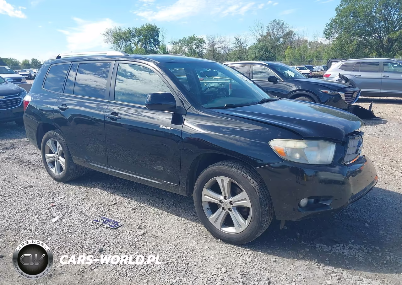 2008 Toyota Highlander Sport VIN:JTEES43A782109840 - 1