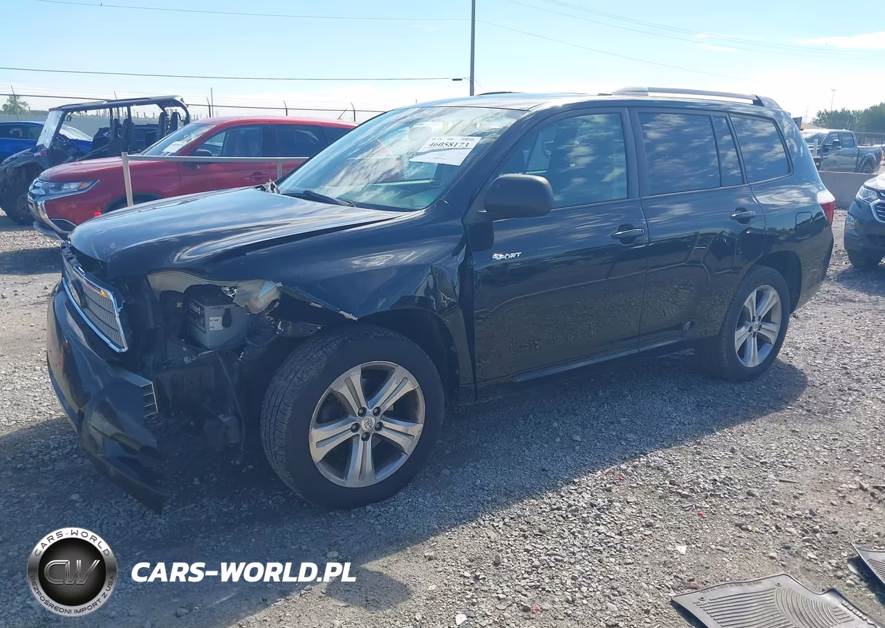 2008 Toyota Highlander Sport VIN:JTEES43A782109840 - 2
