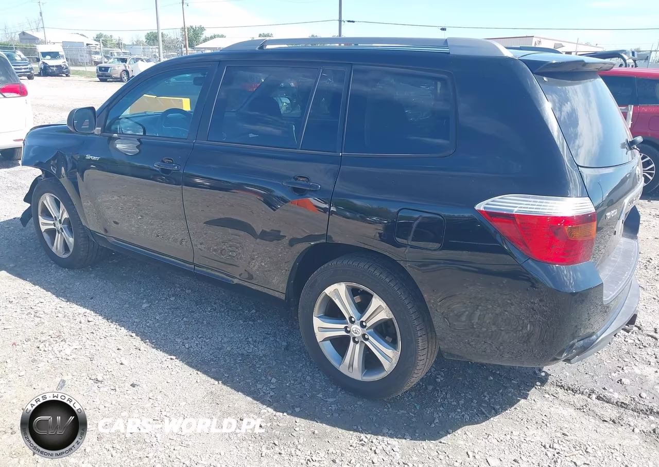 2008 Toyota Highlander Sport VIN:JTEES43A782109840 - 3