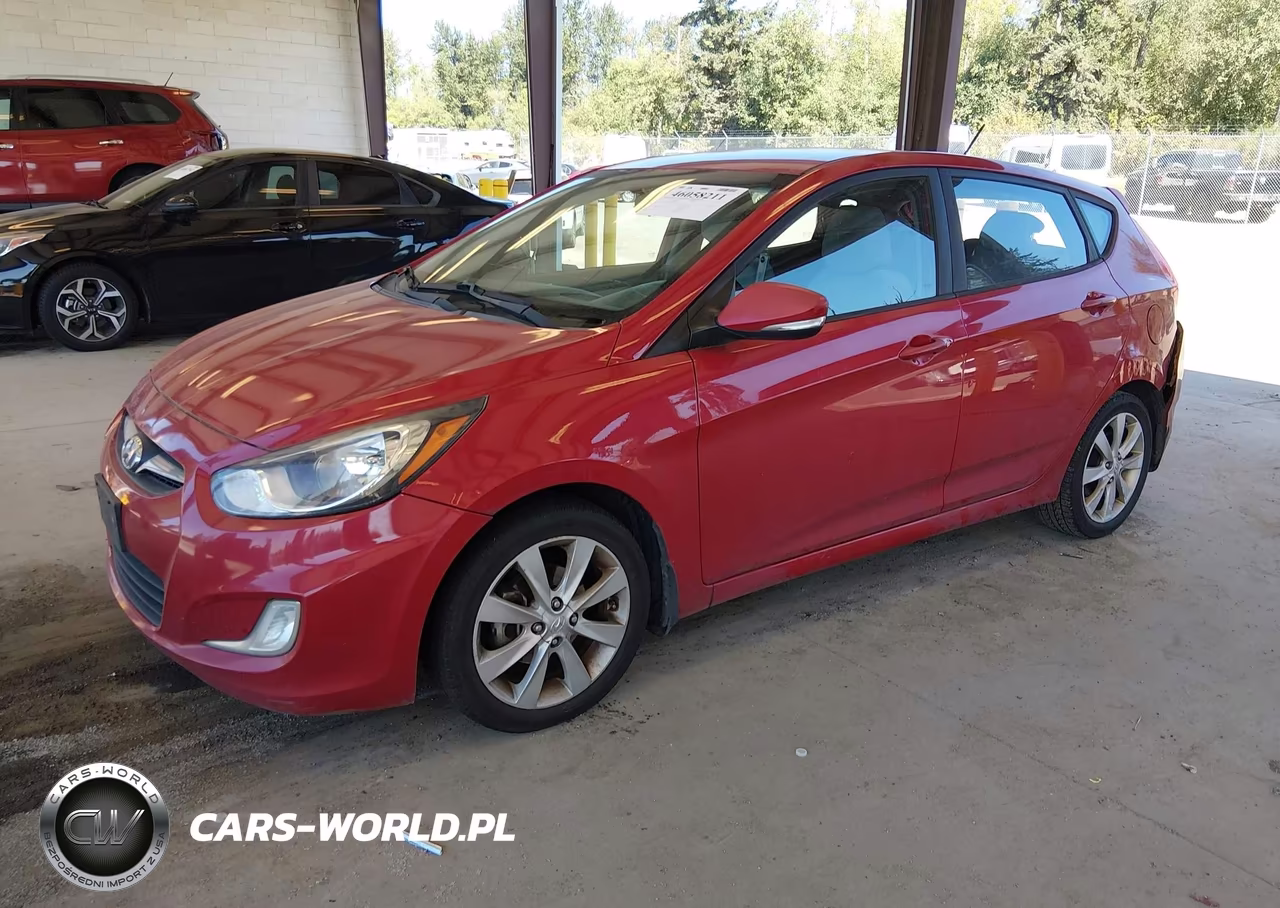 2013 Hyundai Accent Se VIN:KMHCU5AE0DU063599 - 2
