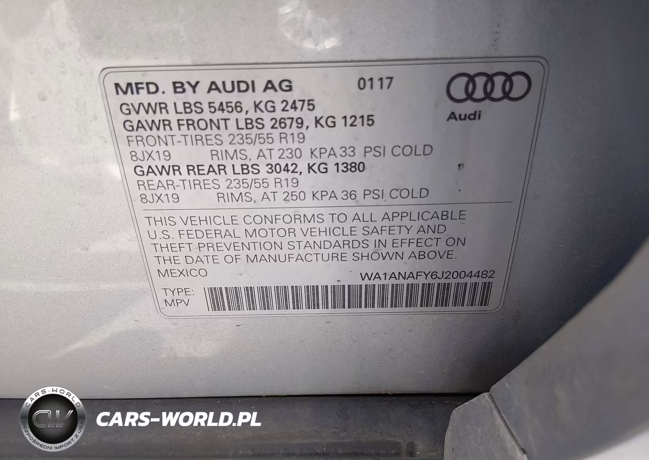 2018 Audi Q5 2.0T Premium-2.0T Tech Premium VIN:WA1ANAFY6J2004482 - 9