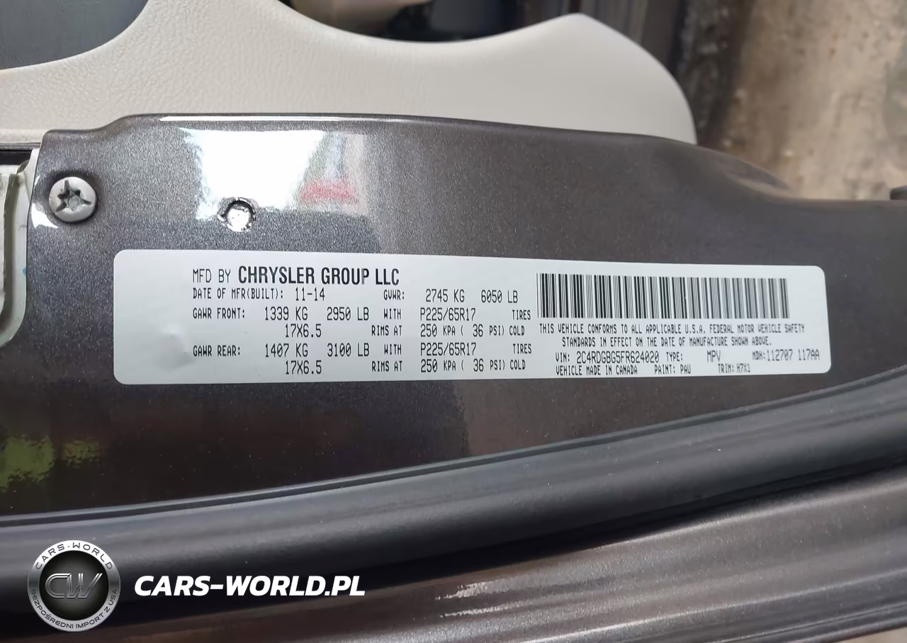 2015 Dodge Grand Caravan Se VIN:2C4RDGBG5FR624020 - 9