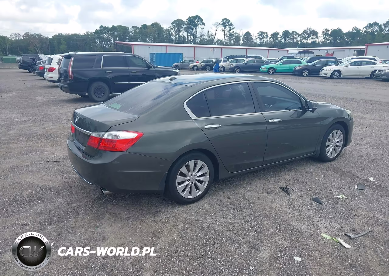 2014 Honda Accord Ex-L VIN:1HGCR2F86EA218748 - 4