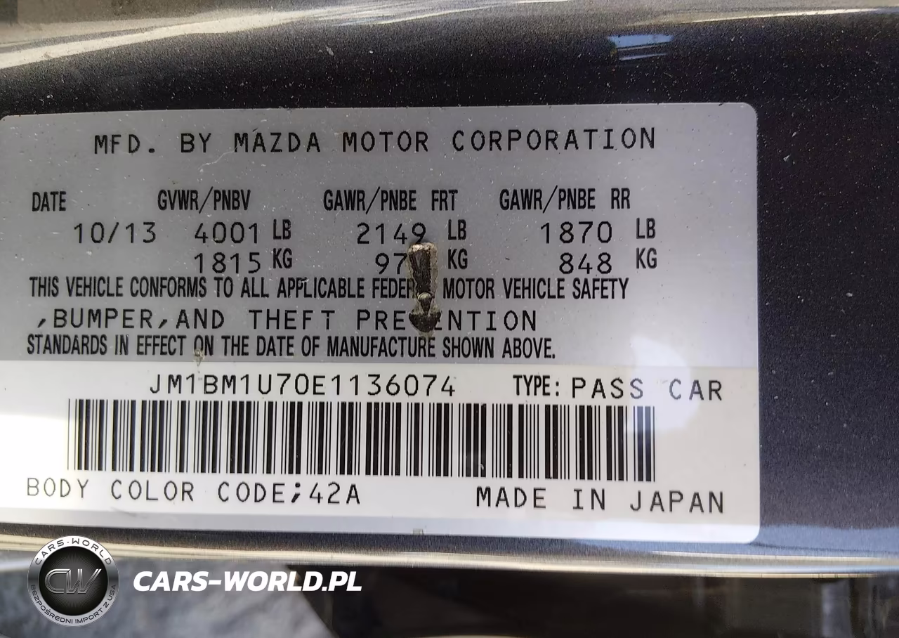 2014 Mazda Mazda3 I Sport VIN:JM1BM1U70E1136074 - 9
