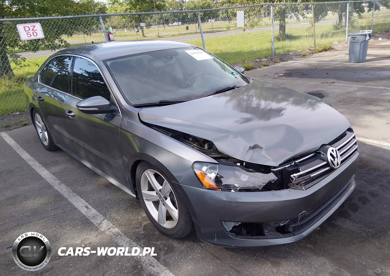 2012 Volkswagen Passat 2.5L Se VIN:1VWBP7A33CC056794 - 1