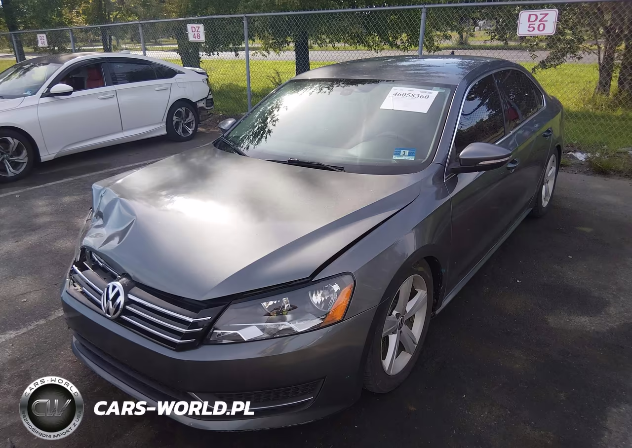 2012 Volkswagen Passat 2.5L Se VIN:1VWBP7A33CC056794 - 2
