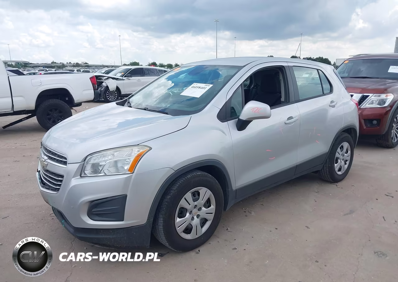 2016 Chevrolet Trax 1Ls VIN:3GNCJKSB0GL238519 - 2