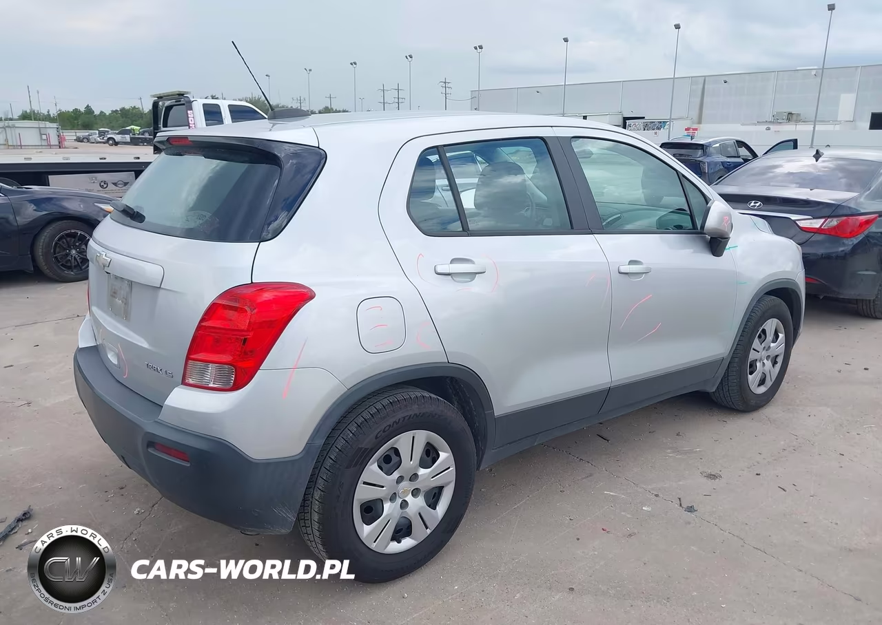 2016 Chevrolet Trax 1Ls VIN:3GNCJKSB0GL238519 - 4