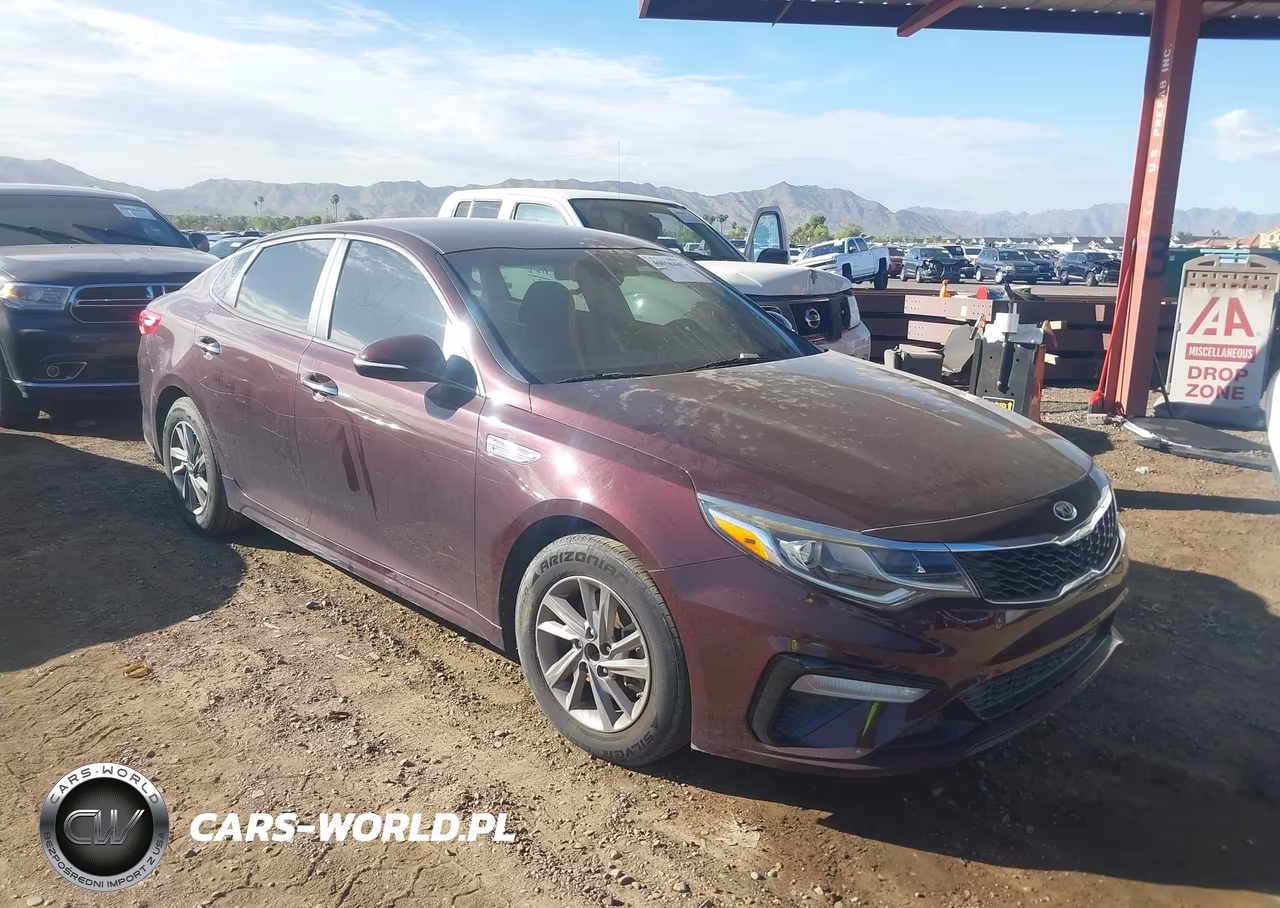 2019 Kia Optima Lx VIN:5XXGT4L37KG333607 - 1