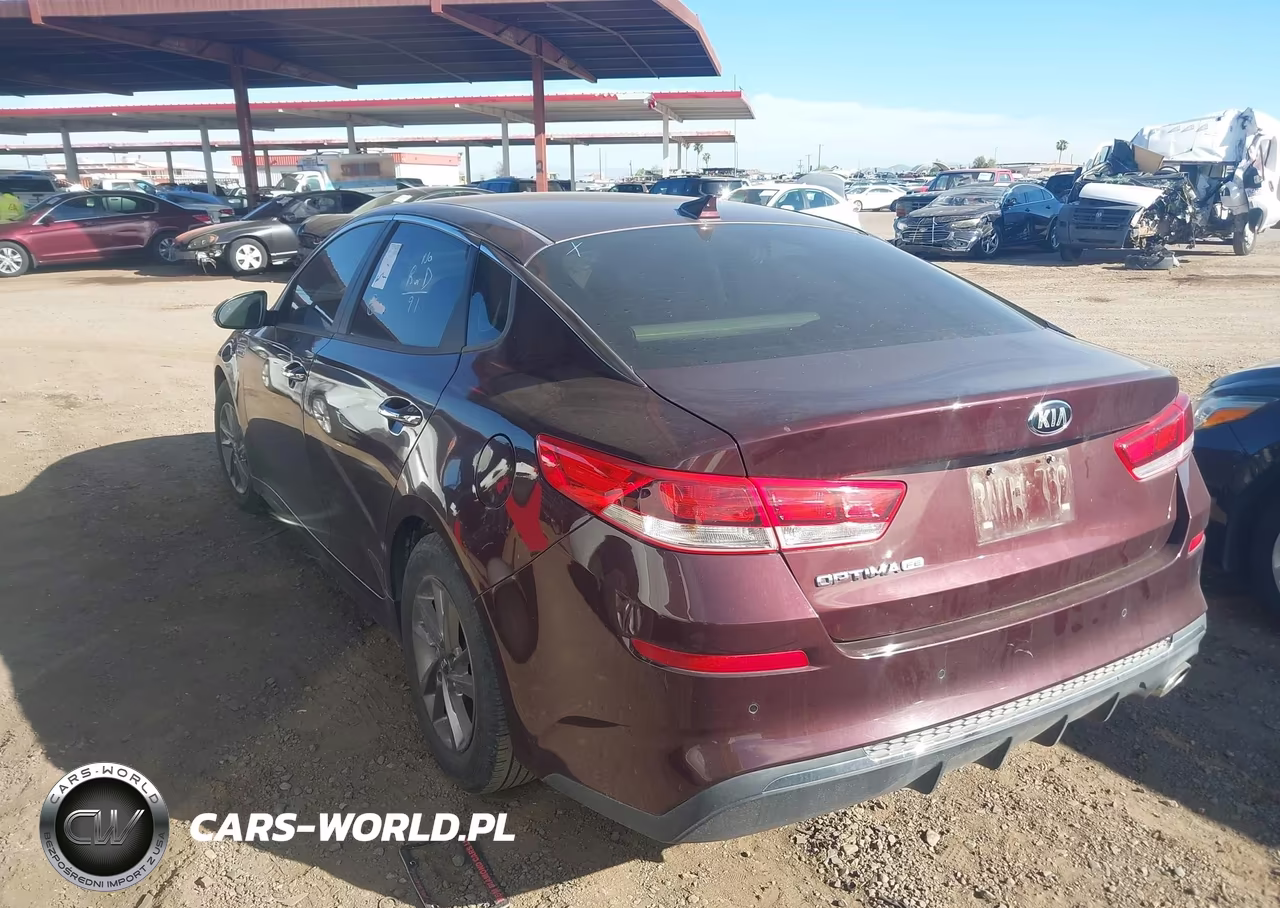 2019 Kia Optima Lx VIN:5XXGT4L37KG333607 - 3
