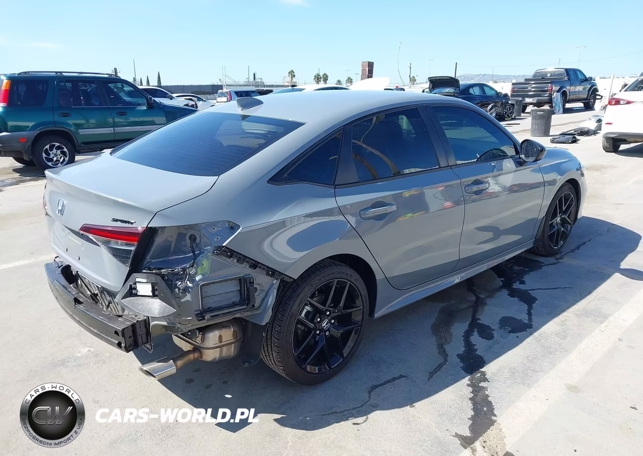 2026 Honda Civic Sport VIN:2HGFE2F55TH538849 - 4