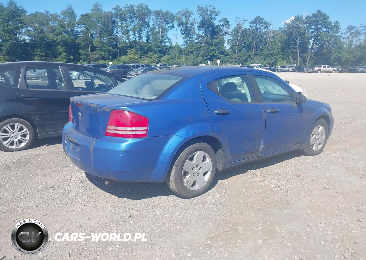 2008 Dodge Avenger Se VIN:1B3LC46K98N575217 - 4