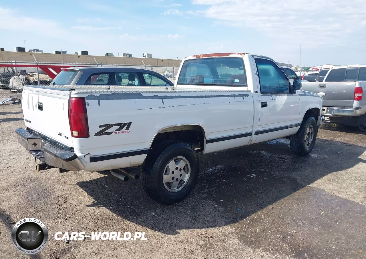 1993 GMC Sierra K1500 VIN:1GTEK14K2PZ527979 - 4