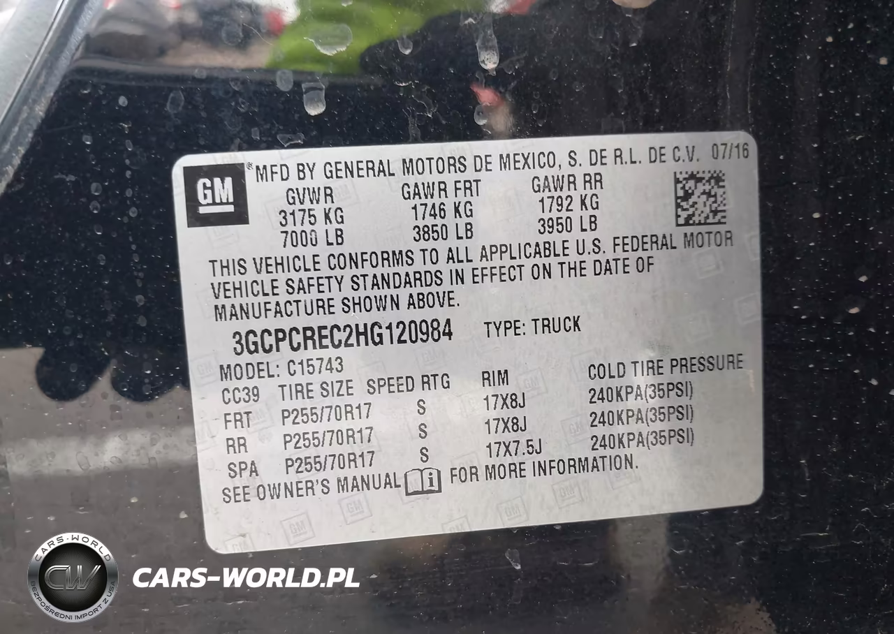 2017 Chevrolet Silverado 1500 Lt VIN:3GCPCREC2HG120984 - 9