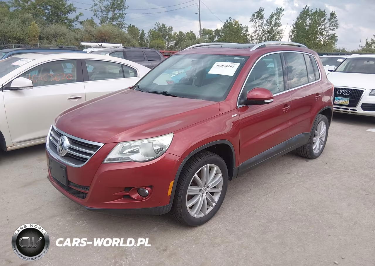 2010 Volkswagen Tiguan Wolfsburg Edition VIN:WVGAV7AX7AW003580 - 2