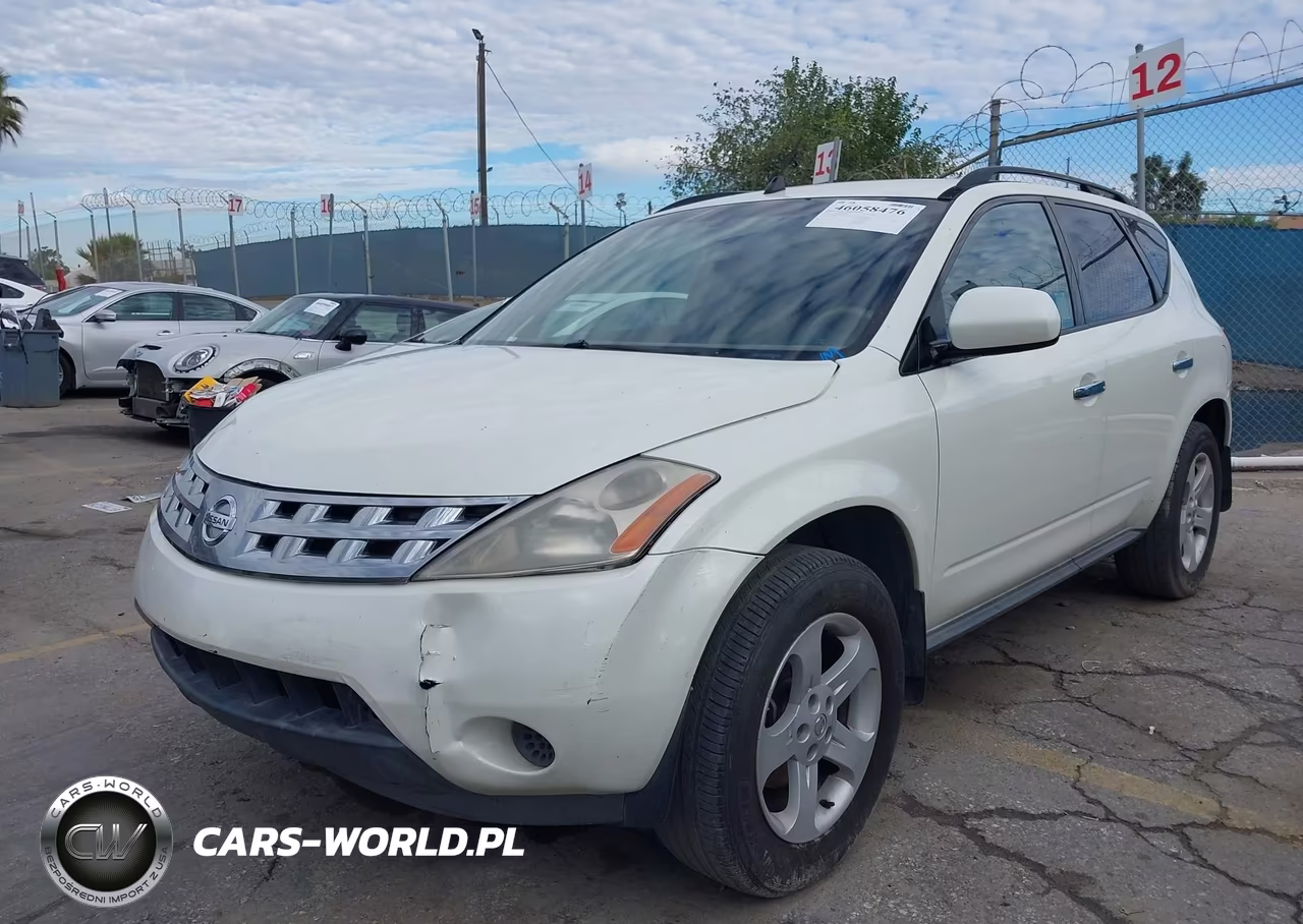 2005 Nissan Murano S VIN:JN8AZ08T75W304461 - 2