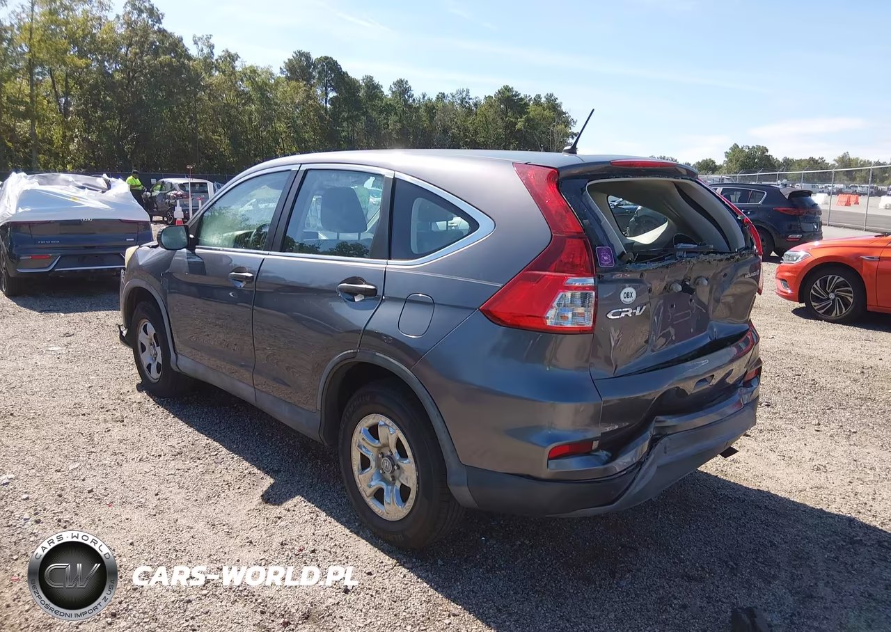 2015 Honda Cr-V Lx VIN:3CZRM3H33FG717180 - 3