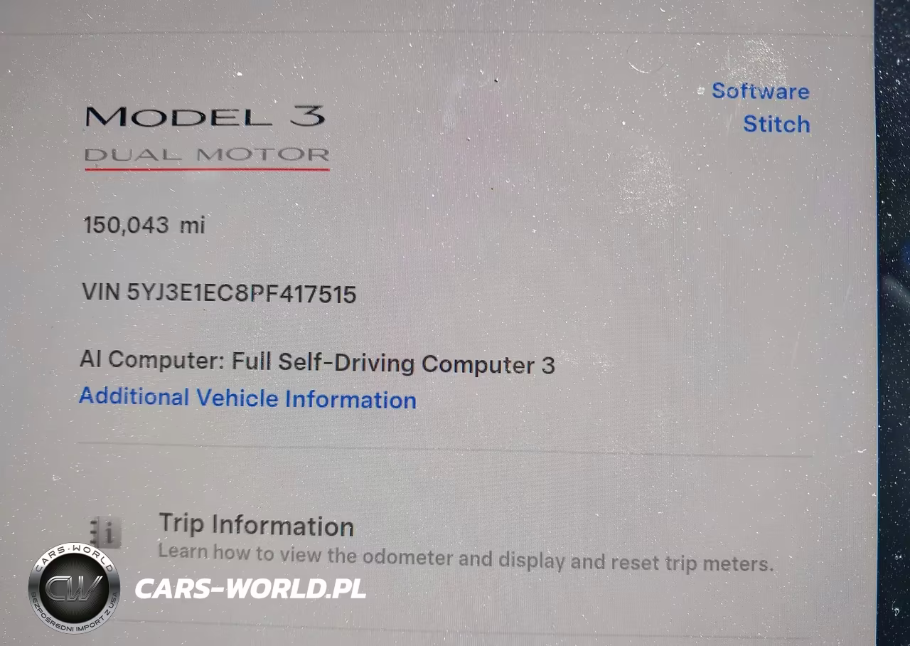 2023 Tesla Model 3 Performance Dual Motor All-Wheel Drive VIN:5YJ3E1EC8PF417515 - 15