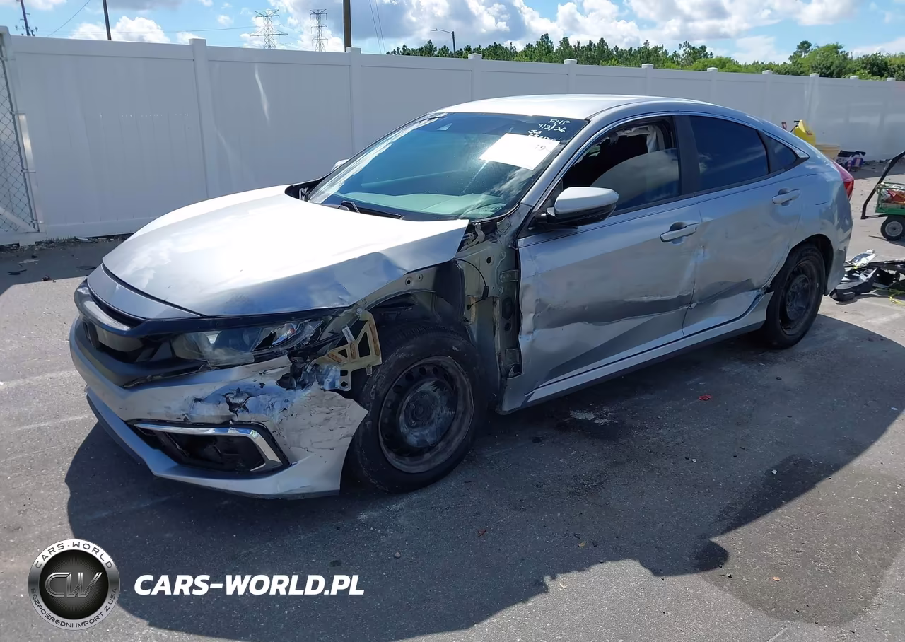 2020 Honda Civic Lx VIN:2HGFC2F68LH565123 - 2
