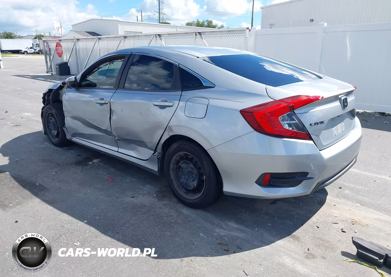 2020 Honda Civic Lx VIN:2HGFC2F68LH565123 - 3