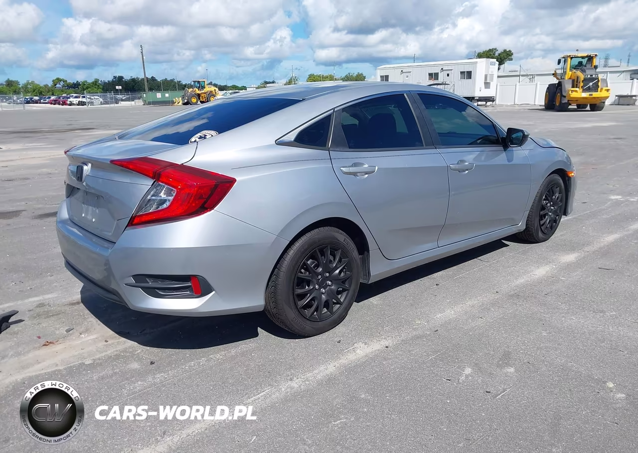 2020 Honda Civic Lx VIN:2HGFC2F68LH565123 - 4