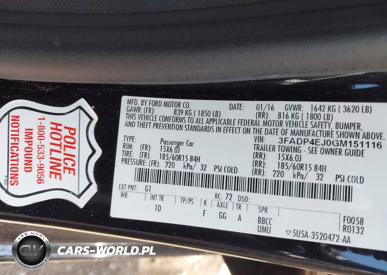 2016 Ford Fiesta Se VIN:3FADP4EJ0GM151116 - 9
