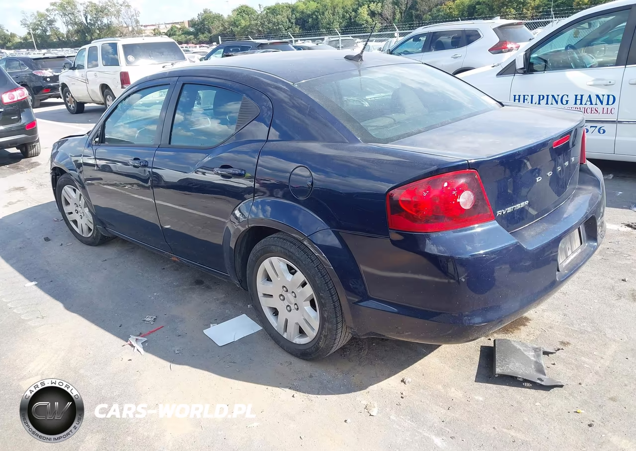 2014 DODGE AVENGER SE VIN:1C3CDZAB5EN126410 - 3