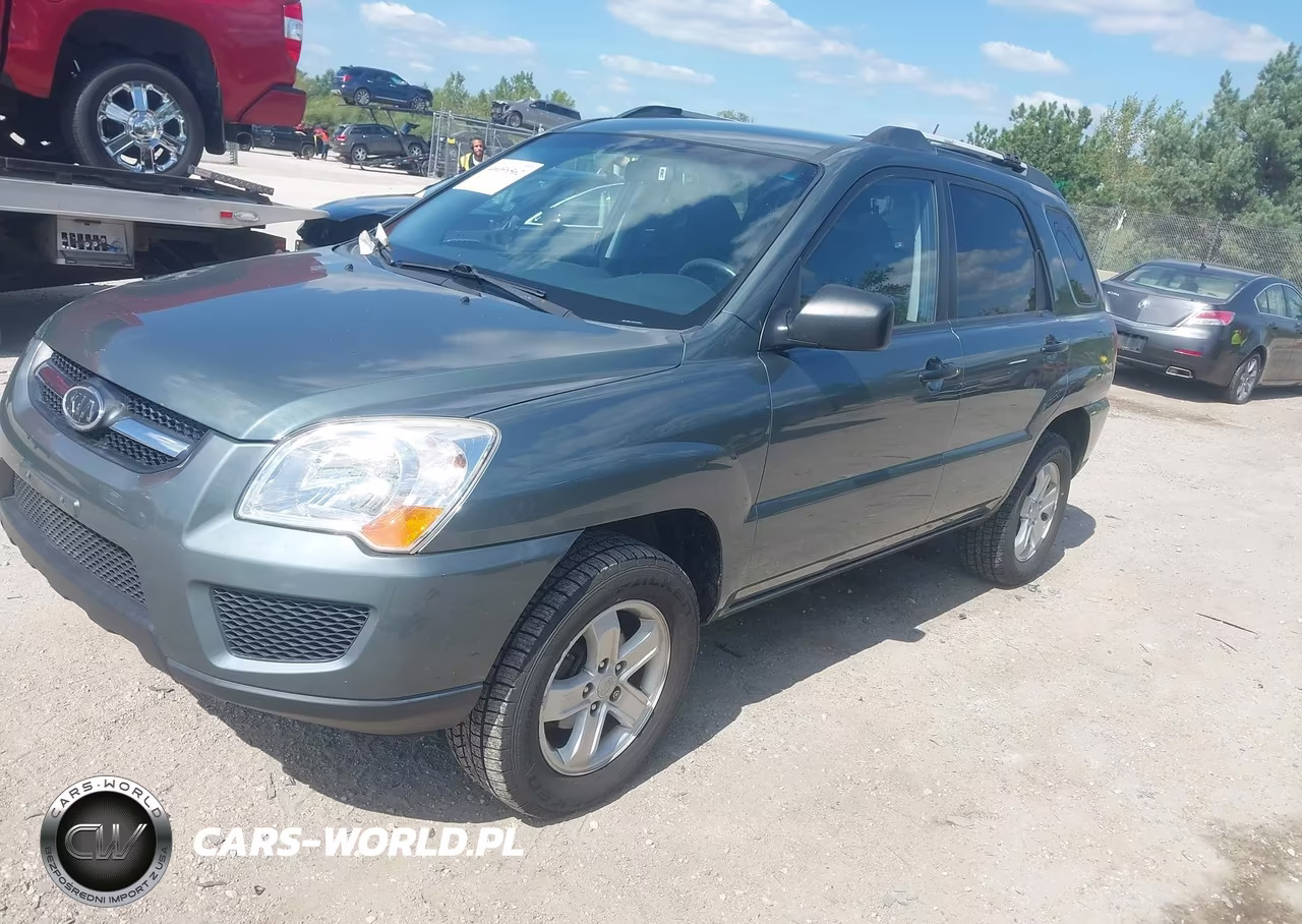 2009 Kia Sportage Lx V6 VIN:KNDJE723097611656 - 2