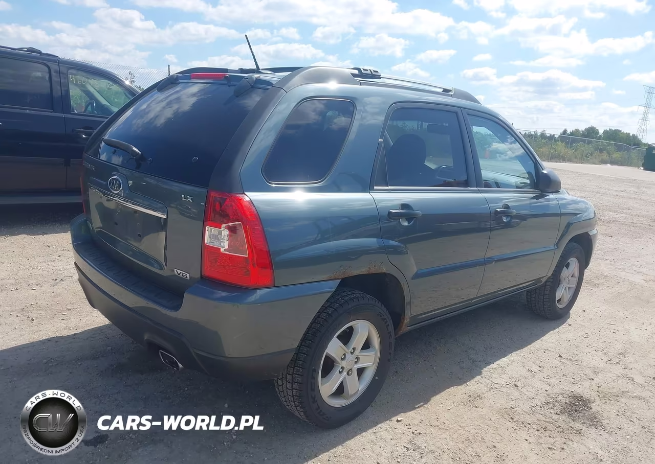 2009 Kia Sportage Lx V6 VIN:KNDJE723097611656 - 4