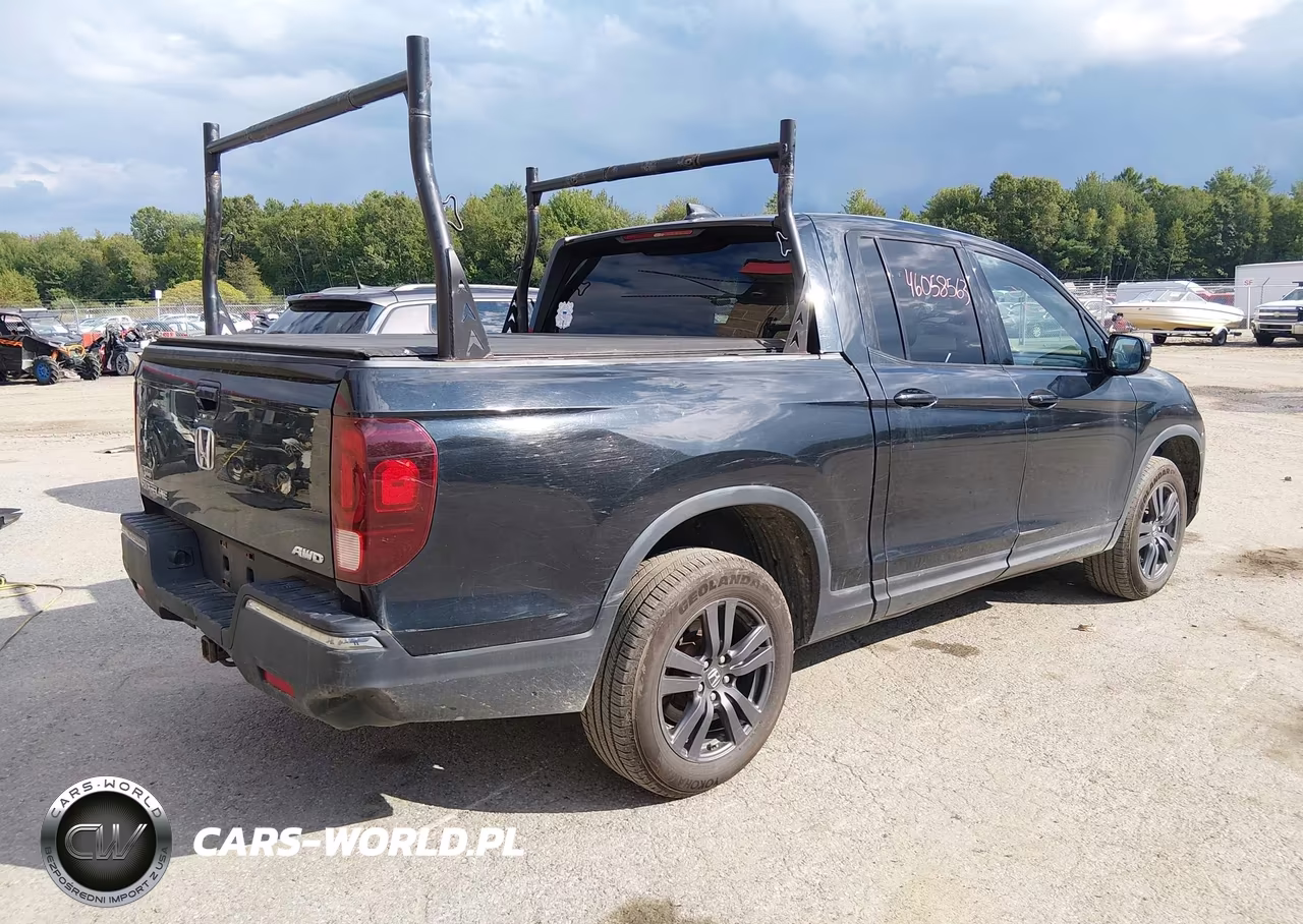 2020 Honda Ridgeline Awd Sport VIN:5FPYK3F10LB029767 - 4