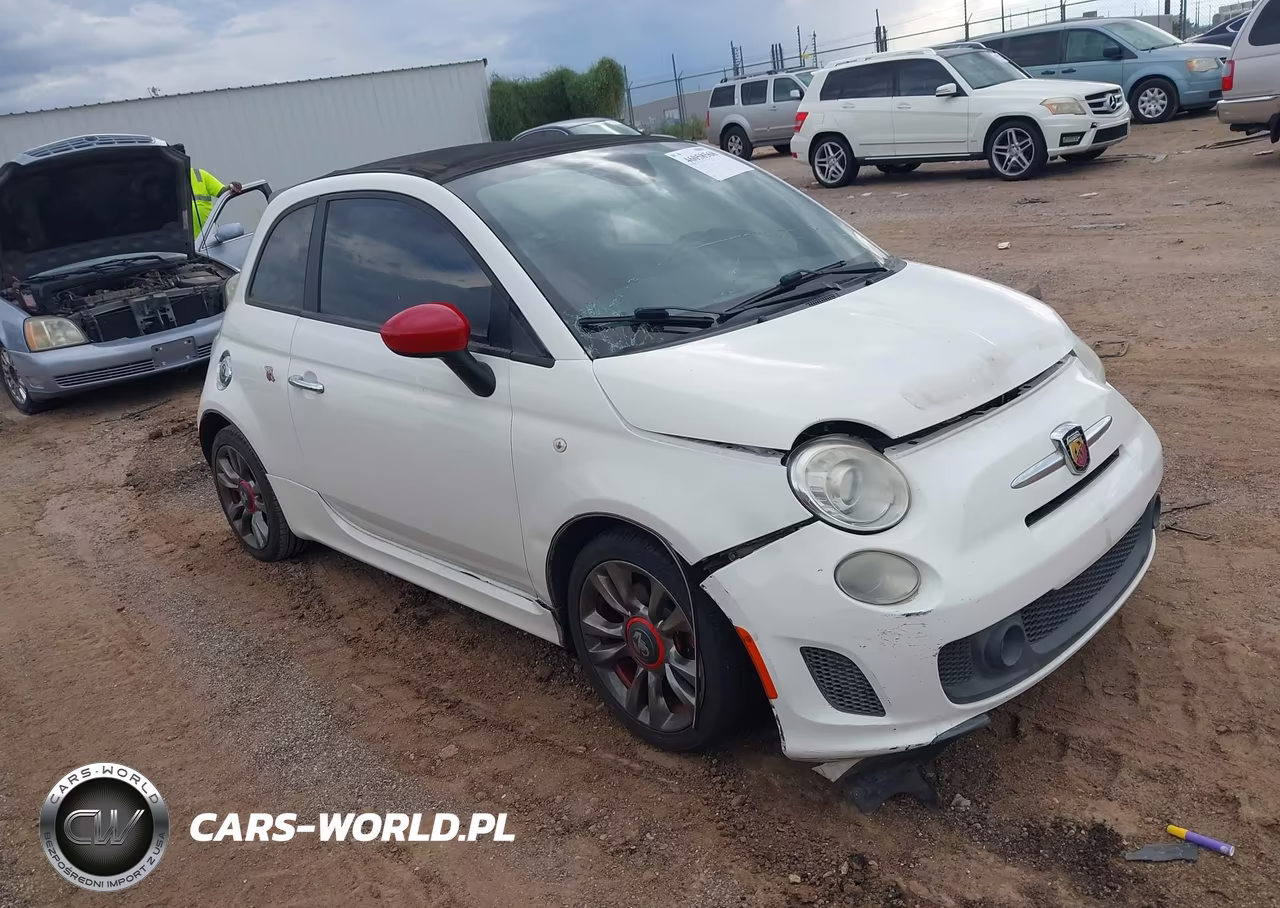 2015 Fiat 500C Abarth VIN:3C3CFFJH3FT603527 - 1