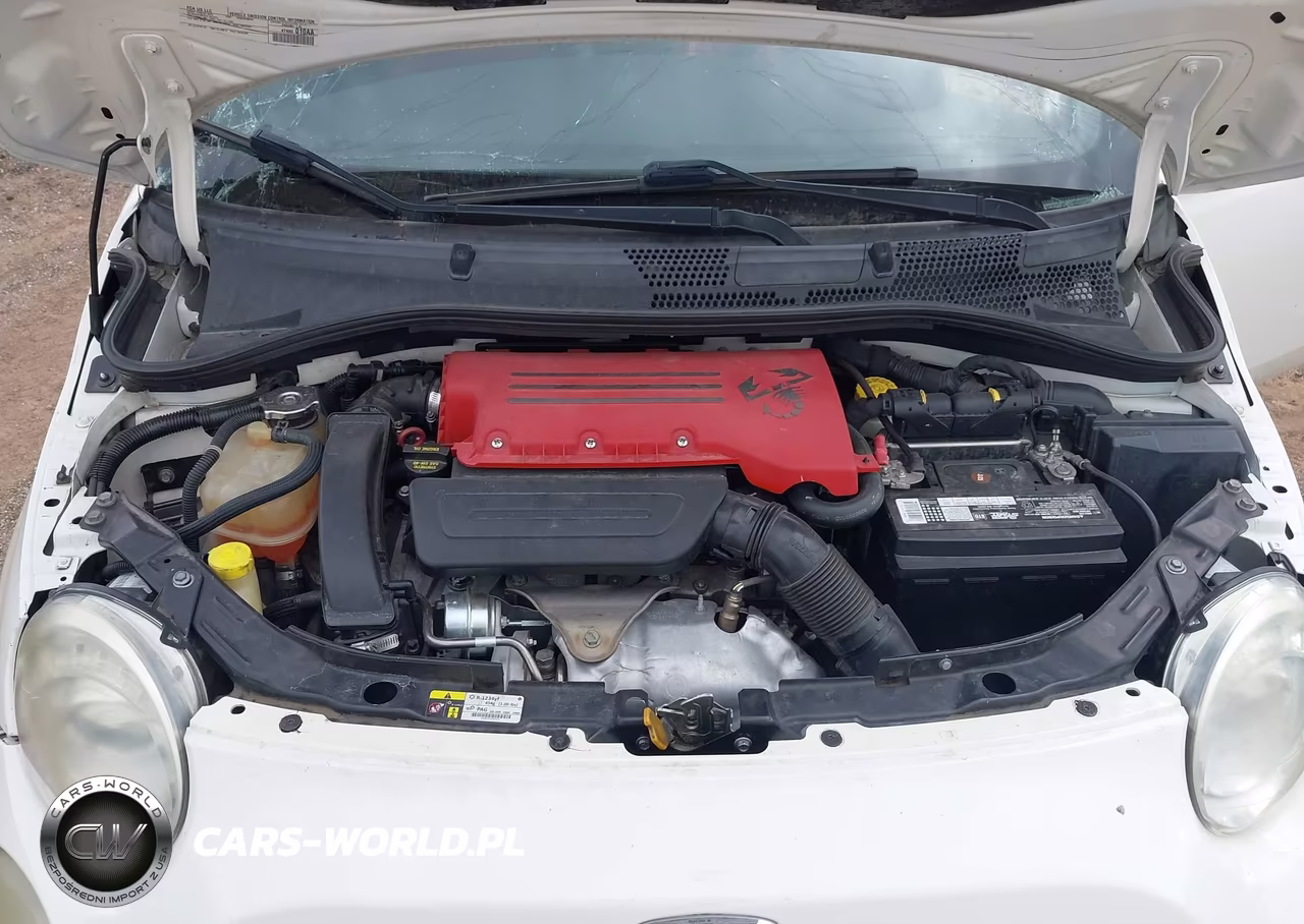 2015 Fiat 500C Abarth VIN:3C3CFFJH3FT603527 - 10