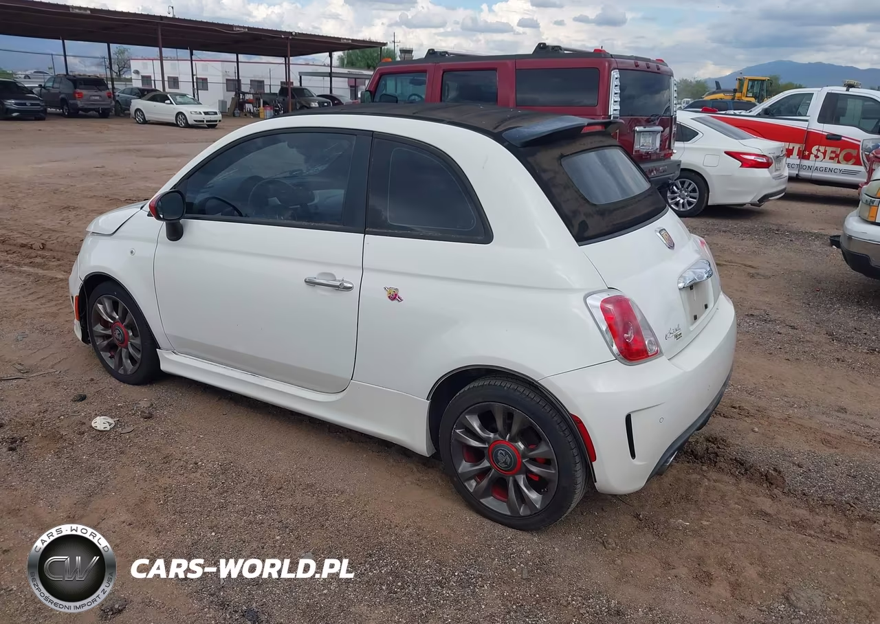 2015 Fiat 500C Abarth VIN:3C3CFFJH3FT603527 - 3